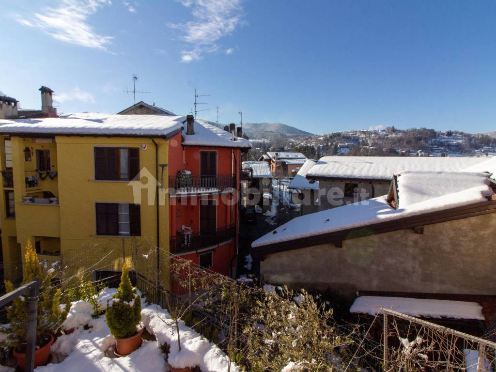 vista dal balcone