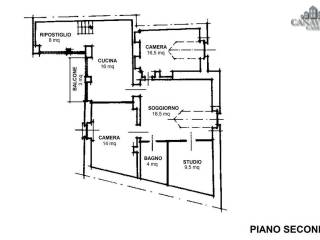 planimetria piano secondo