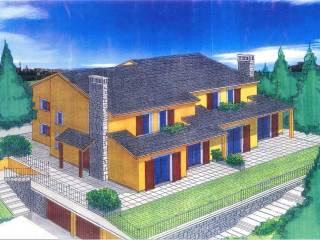 Rendering lotto 1 - Bifamiliare