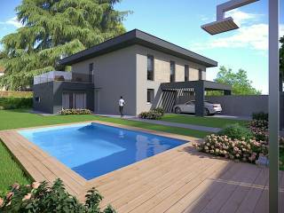 rendering nord-ovest piscina