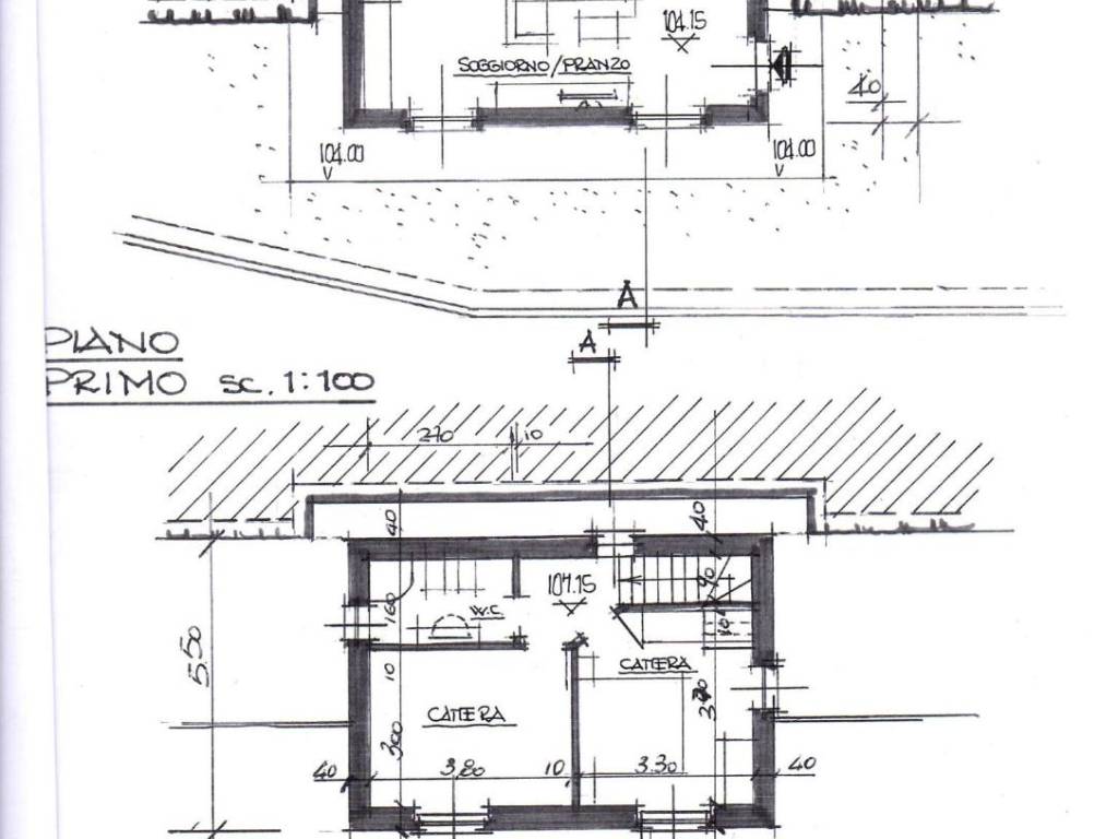 Piano terra e primo