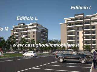 Edificio I + L e M in costruzione