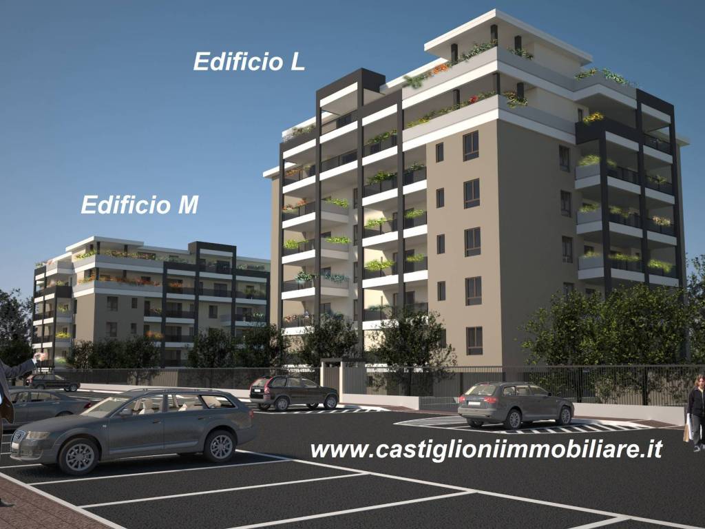 Edifici L e M in costruzione