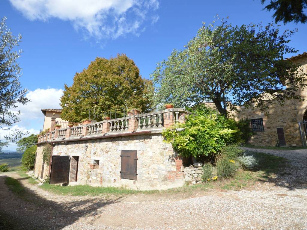 Castellina in Chianti,porzione di borgo