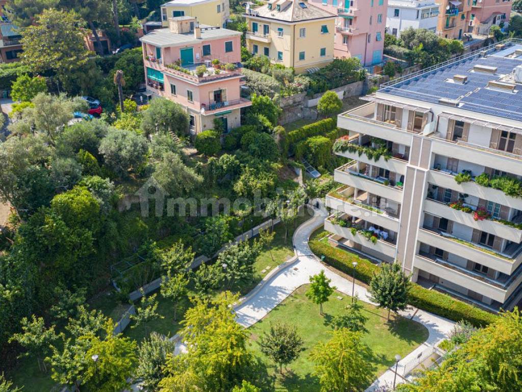 Sale Apartment in via dell'ulivo. Genoa. New, ground floor, with terrace,  central heating, ref. 69594484