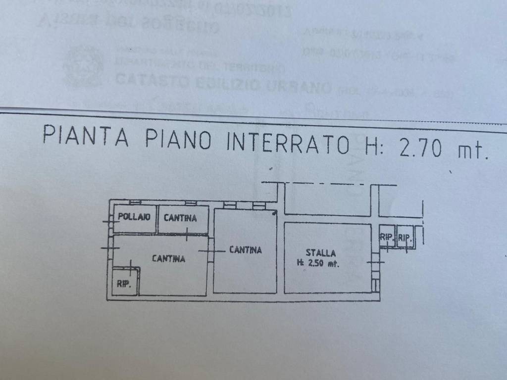 piano interrato