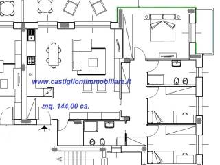 Quadrilocale mq. 144,00 ca.