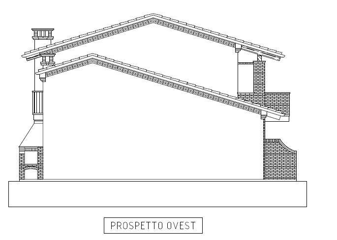 prospetto ovest