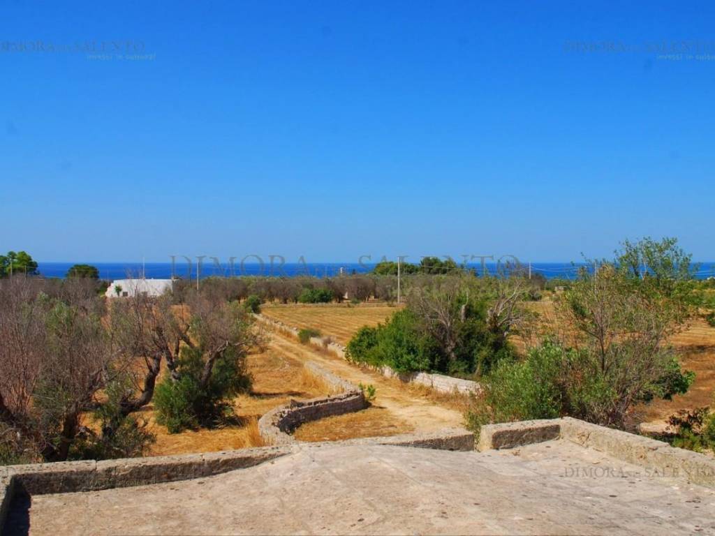 vista mare da terreno