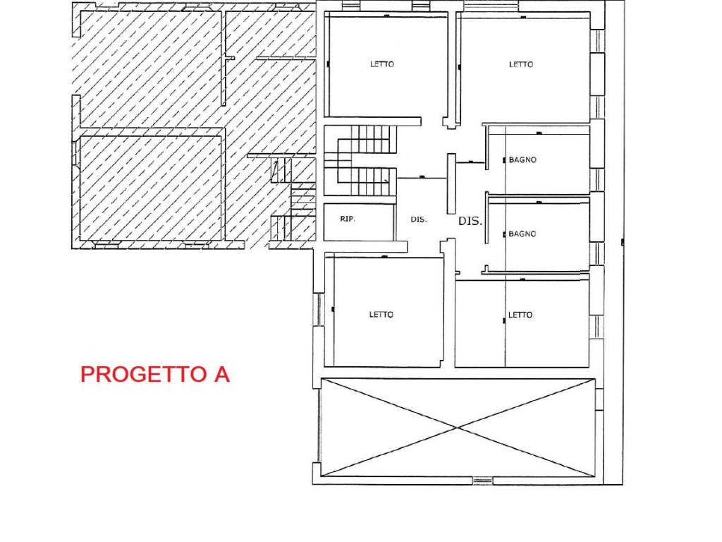 PLANIMETRIA PROGETTO A