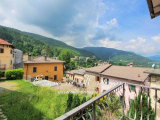 la vista dal balcone