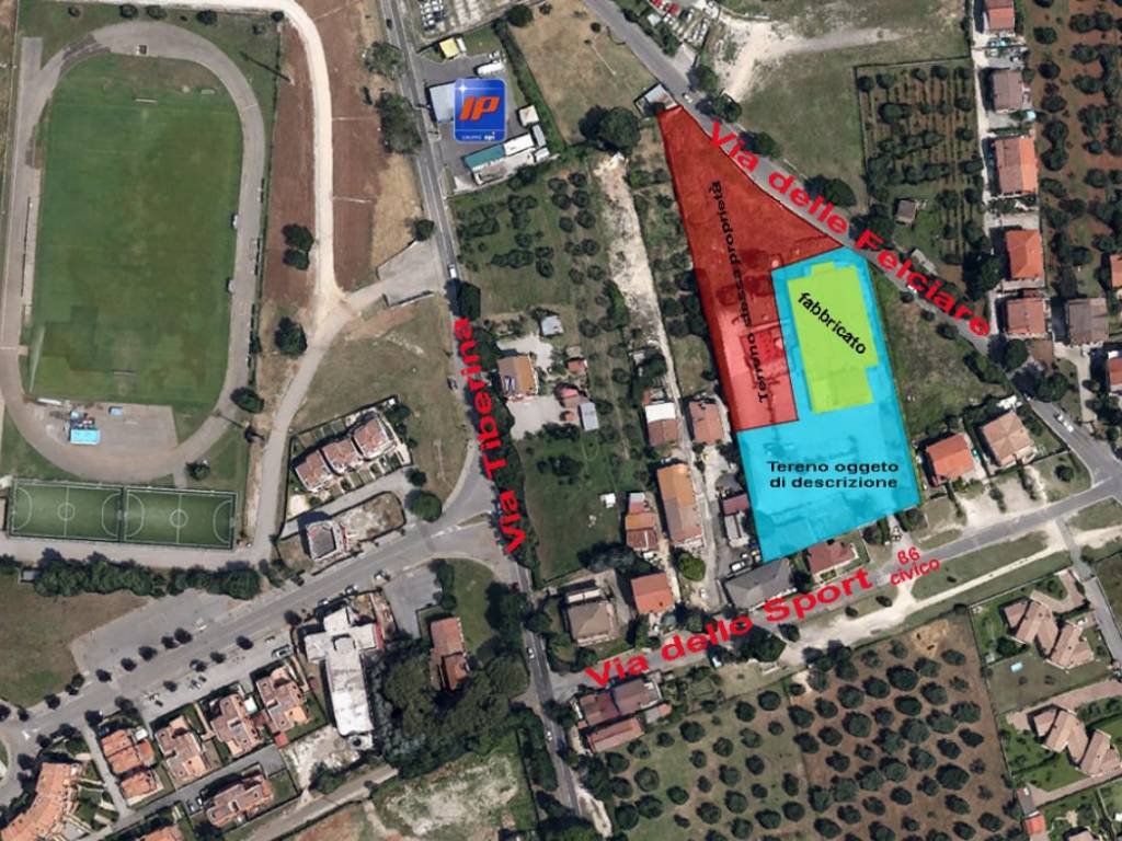 Via Dello Sport Fiano Romano Terreno edificabile via dello Sport, Fiano Romano, rif. 93645040