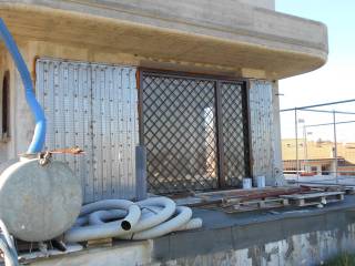 terrazzo con serra bioclimatica