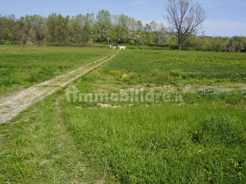 strada di accesso alla proprietà