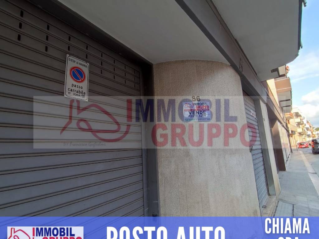 Posto auto - moto via francesco petrarca, sacro cuore - via corato, andria