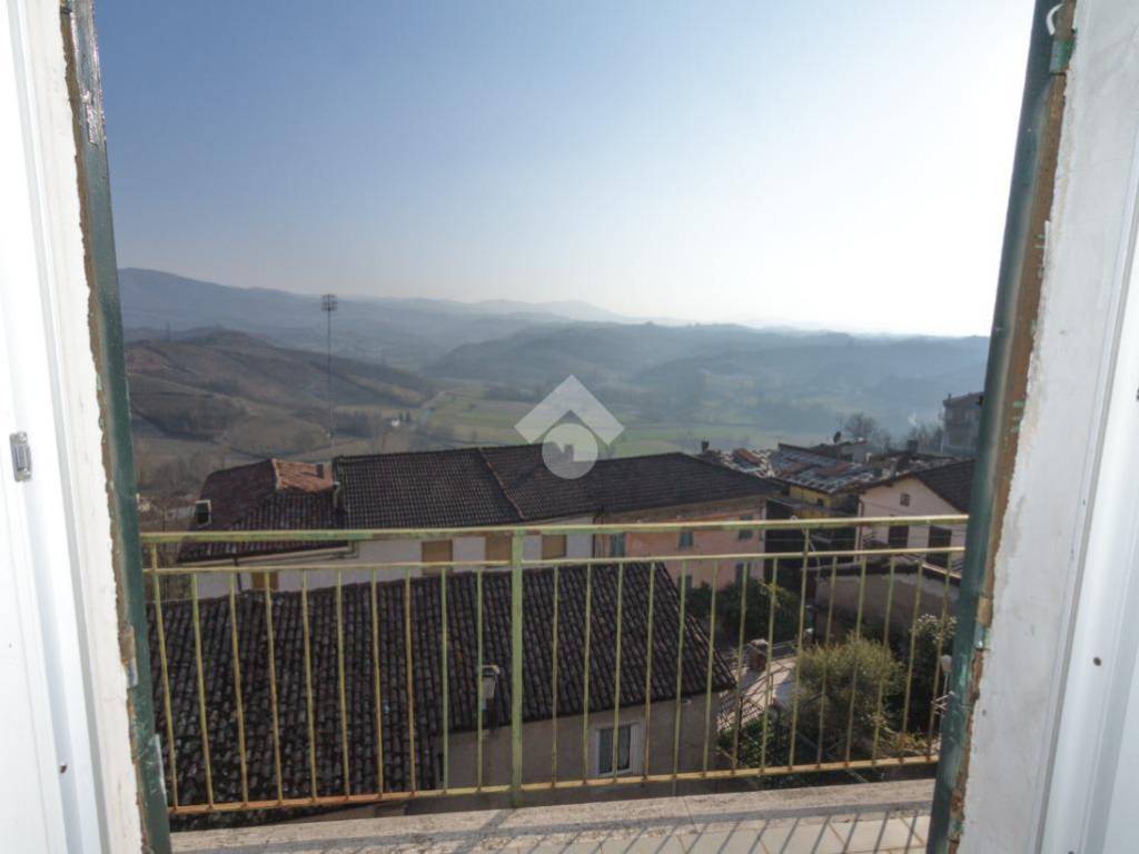 vista dal balcone