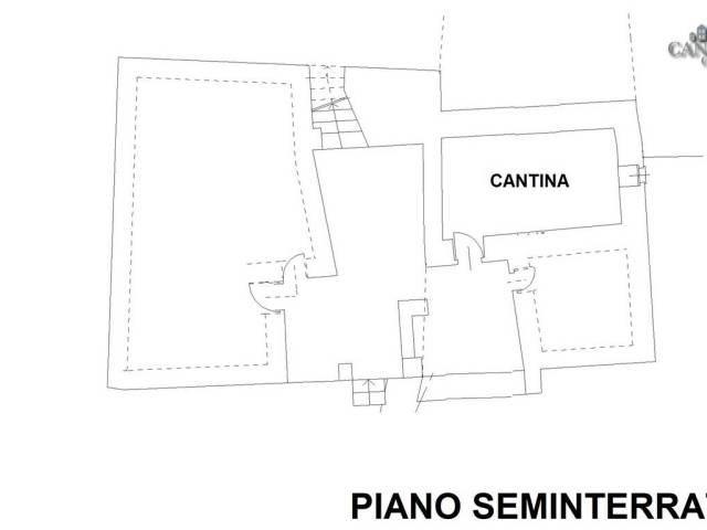 planimetria piano seminterrato