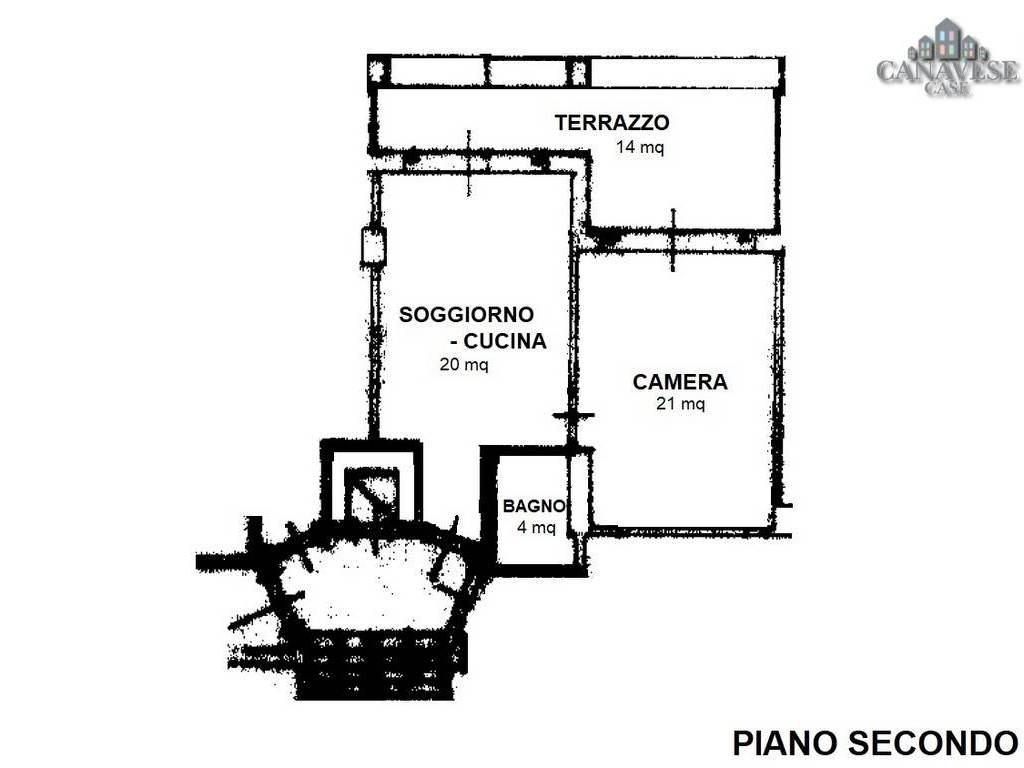 planimetria piano secondo