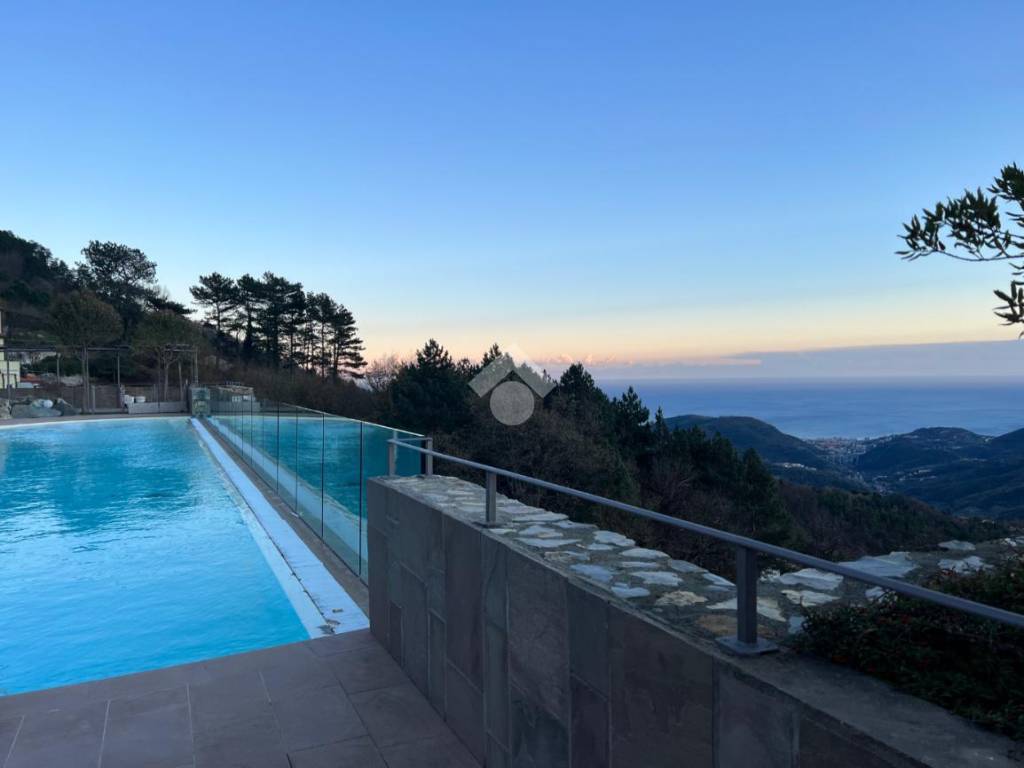 Piscina con vista panoramica.