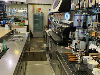 Retro banco caffetteria