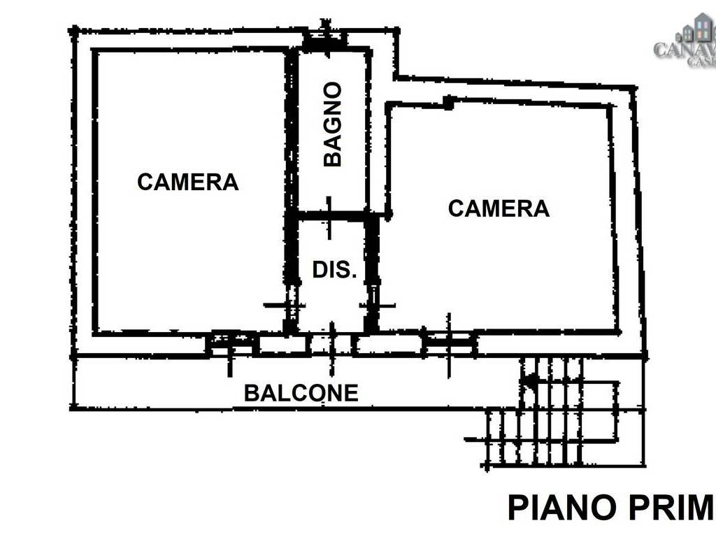 planimetria piano primo