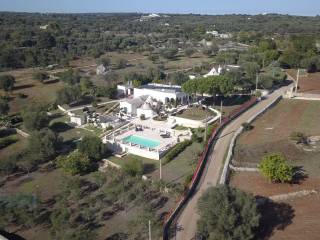 13a aerial shot of house