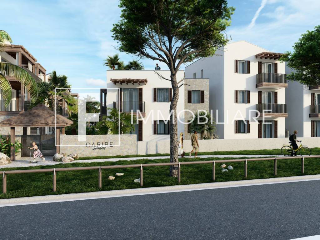 Render villaggio