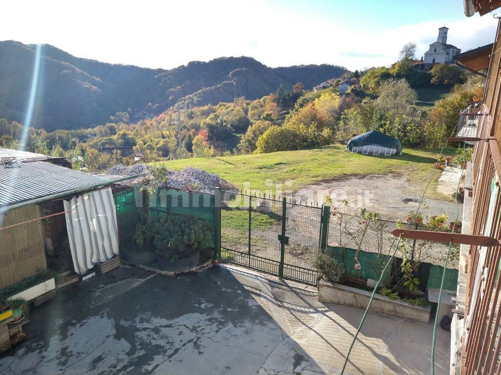 Vista dal balcone