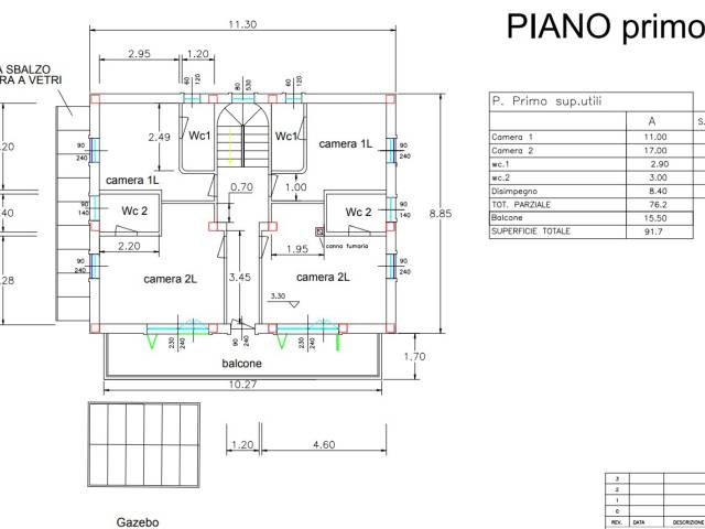 Planimetria primo pianop