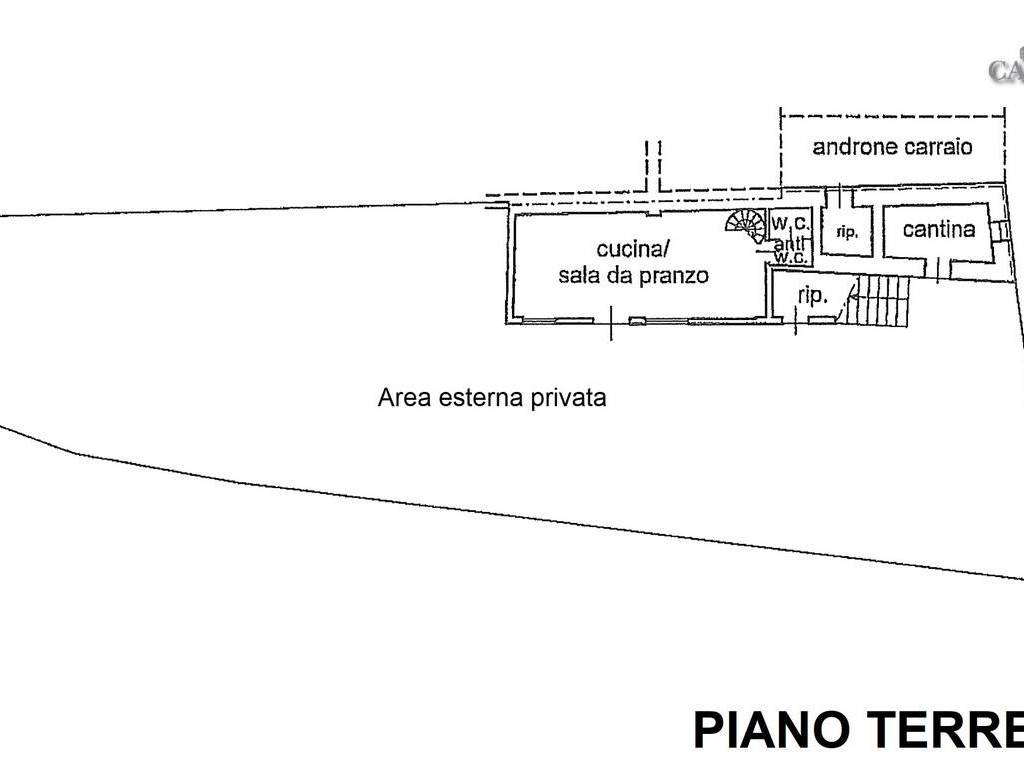 Planimetria piano terra