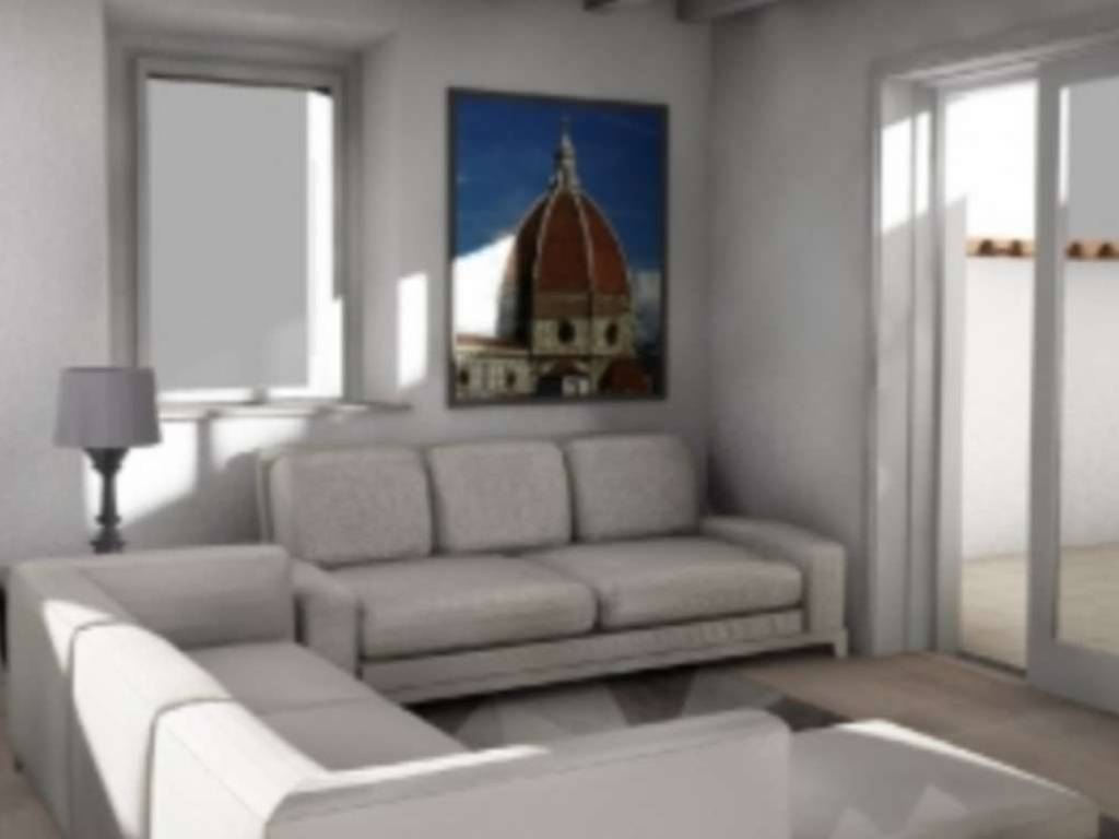 soggiorno rendering