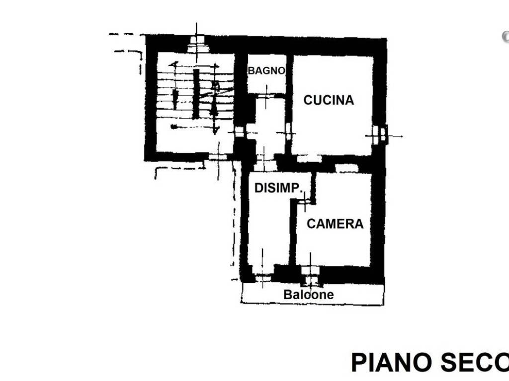 planimetria piano secondo