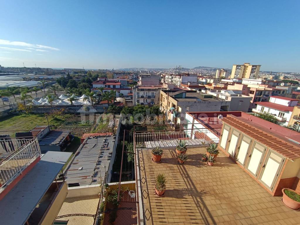 Vista da terrazzo di copertura