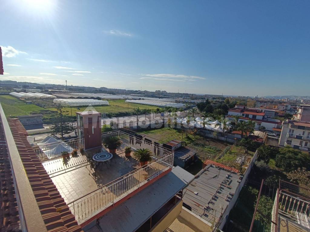 Vista da terrazzo di copertura