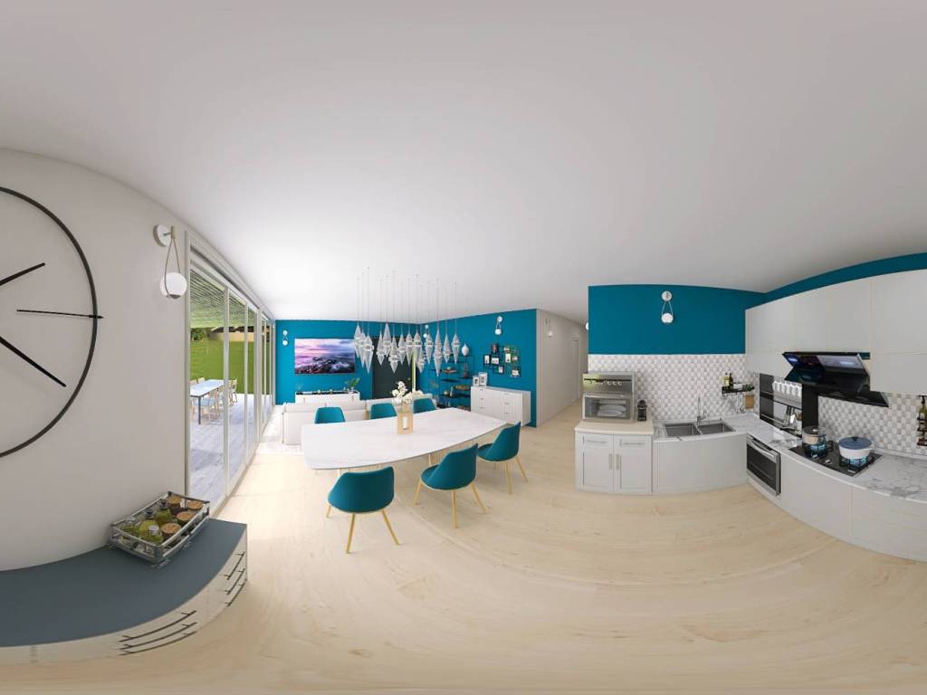 Cucina-soggiorno