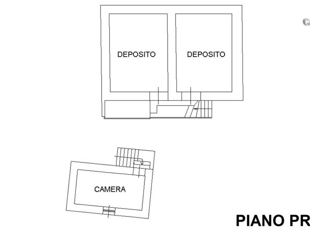 planimetria piano primo