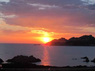 tramonto in baia