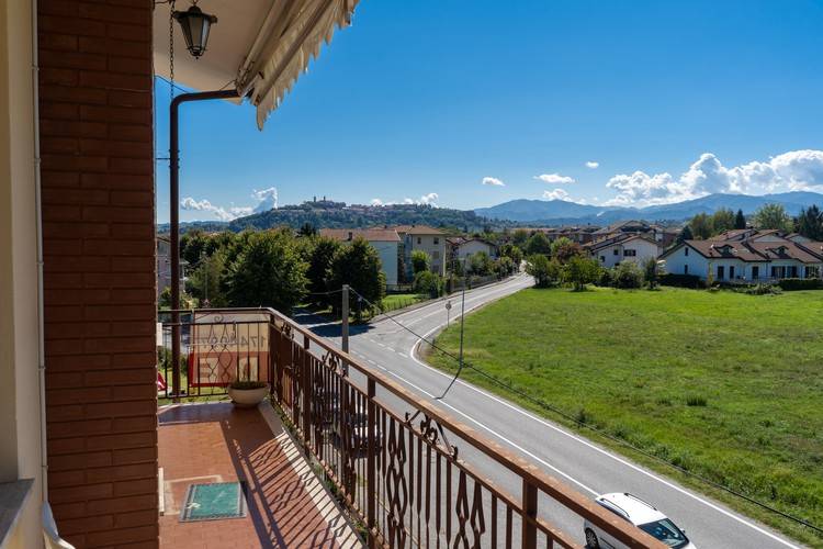 Vista dal balcone