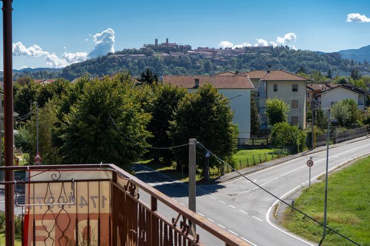 Vista dal balcone