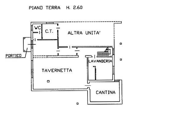 planimetria piano primo