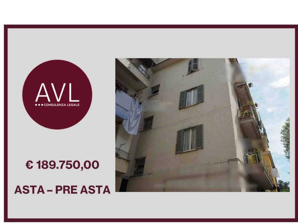 Asta per appartamento, via del Trullo