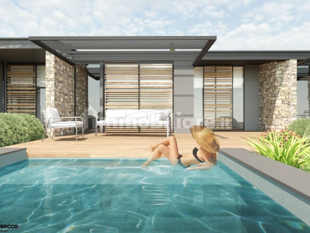 rendering villa