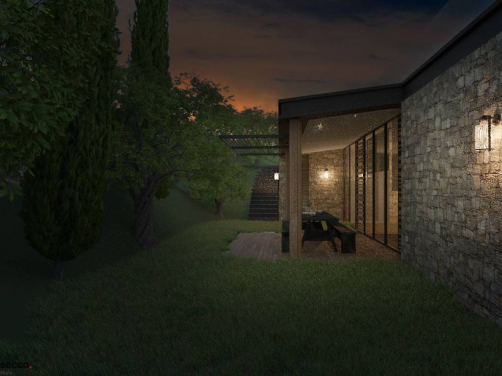rendering villa