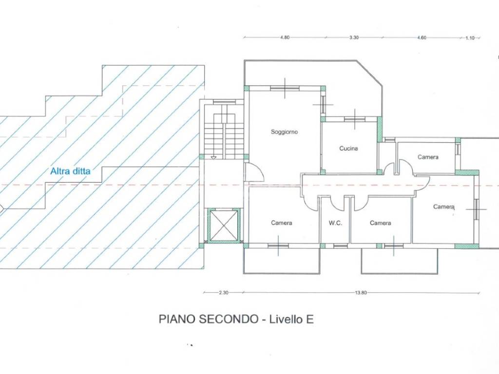 PROGETTO 1 PIANO SECONDO