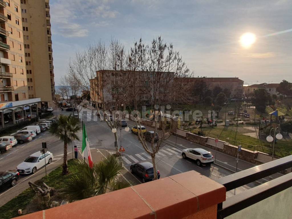 Vista dal balcone