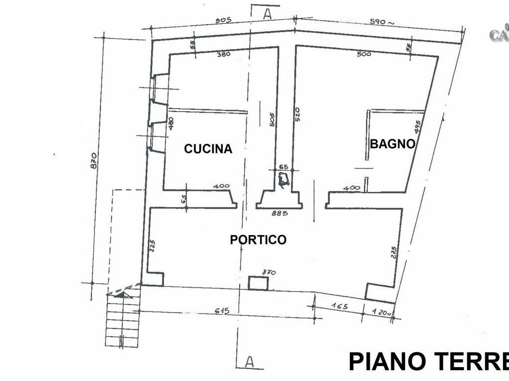 planimetria piano terreno