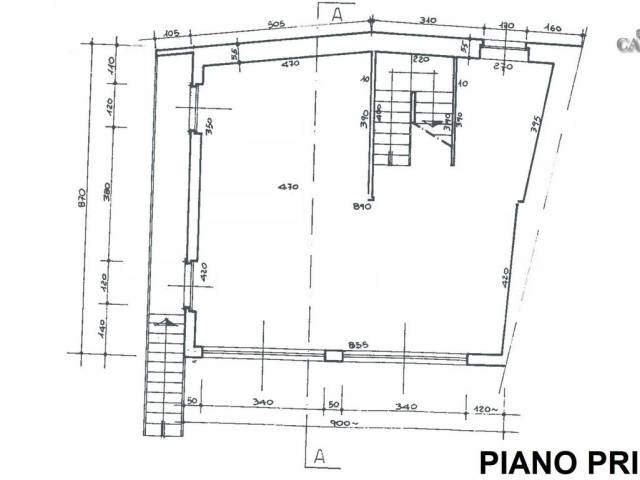 planimetria piano primo