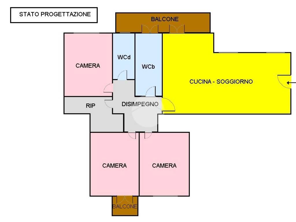 piantina stato progettazione