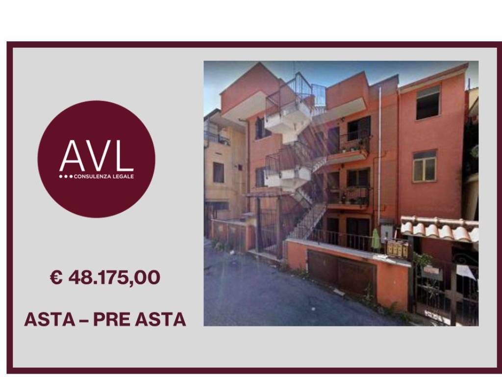 Asta per appartamento, via Bologna 35 Mentana