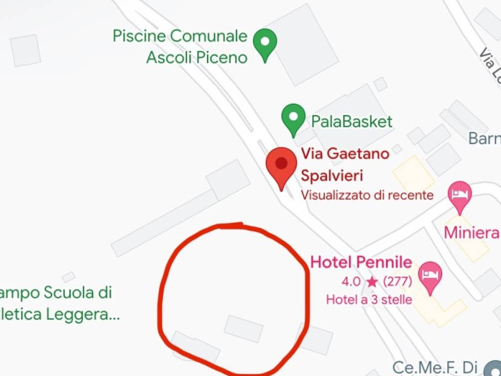 Terreno edificabile via gaetano spalvieri, ascoli piceno